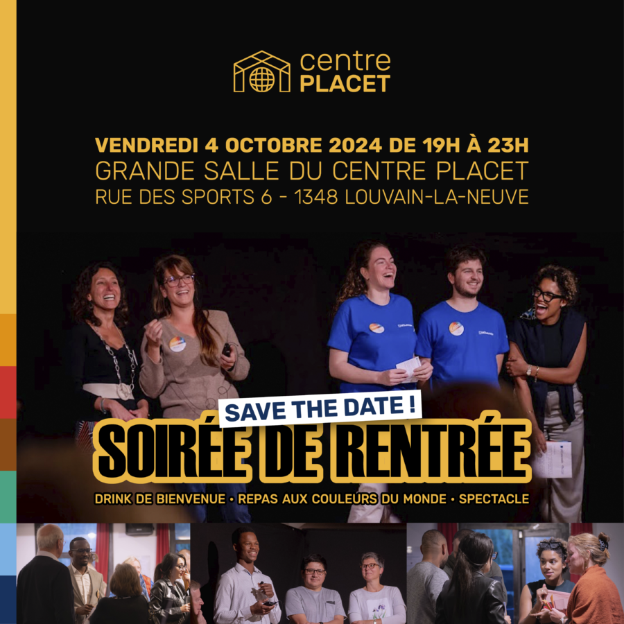 Soirée de rentrée du Centre Placet